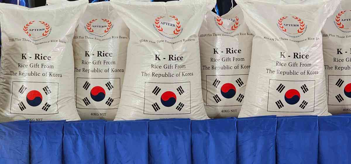 Republic of Korea donates 750 MT of rice for beneficiaries in Eastern Visayas and Mindanao
