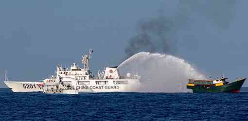 South Korea has 'grave concerns' over China using water cannons against Philippine ships