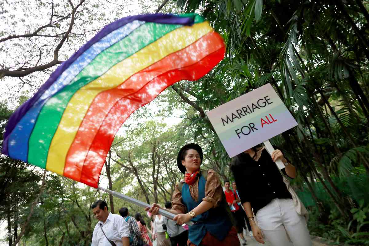 Thailand moves closer to legalising same-sex unions as parliament passes landmark bill
