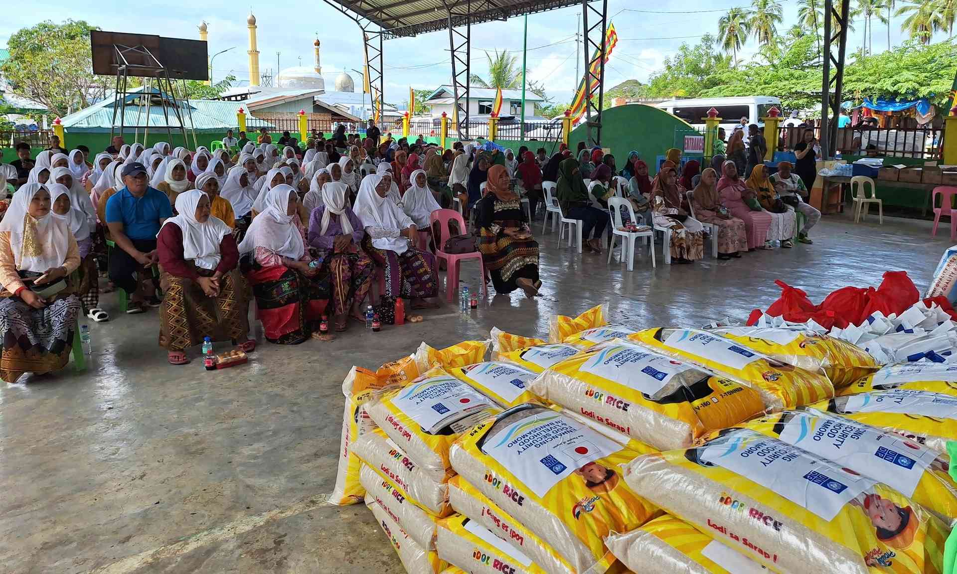 Japan turns over food and livelihood assistance to beneficiary-communities in Cotabato