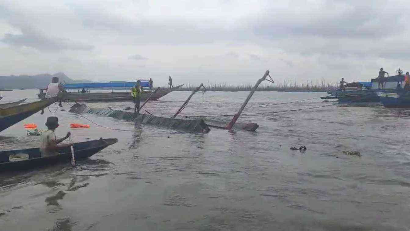 MARINA suspends sunken passenger boat's safety certificate
