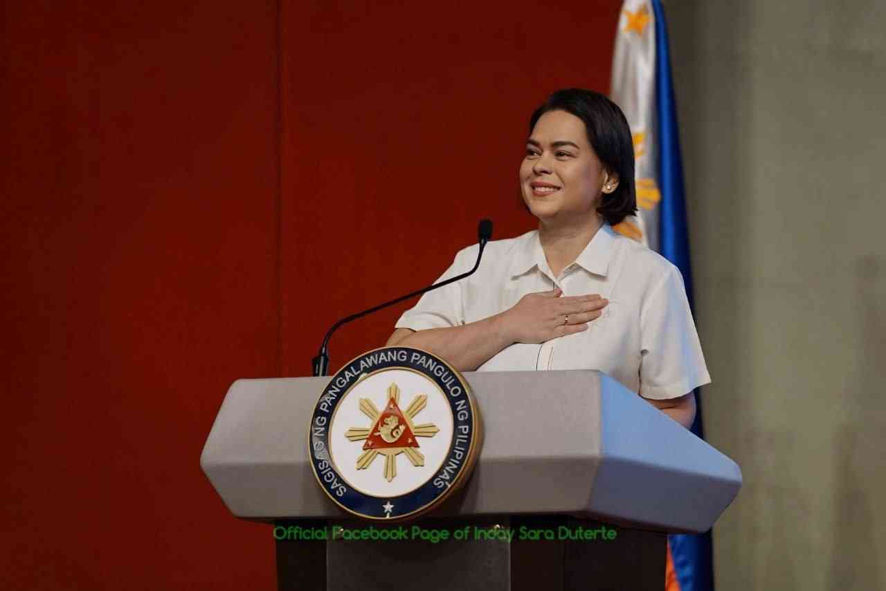 VP Sara's office cautions public vs. posers using OVP name