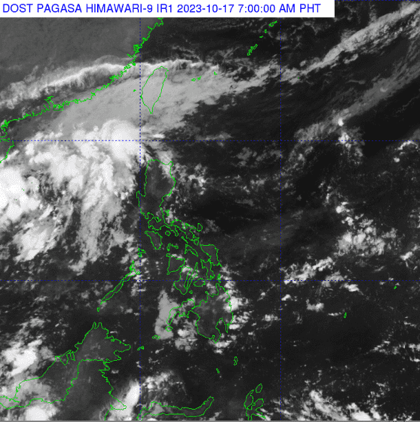 Northeasterly surface windflow affecting Northern Luzon - PAGASA