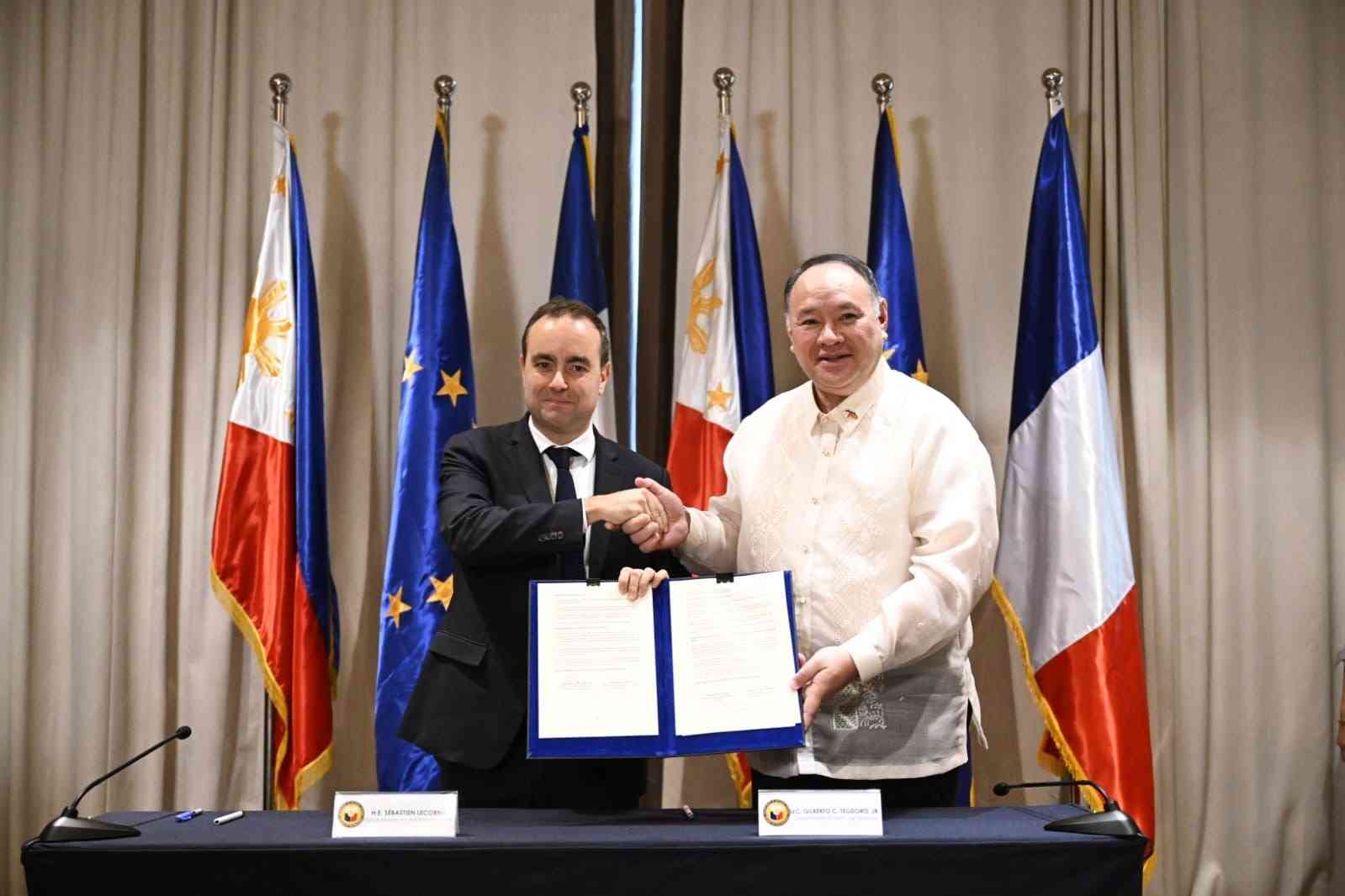 PH and France welcomes “positive trajectory” of defense and military cooperation, including consideration of a visiting forces agreement