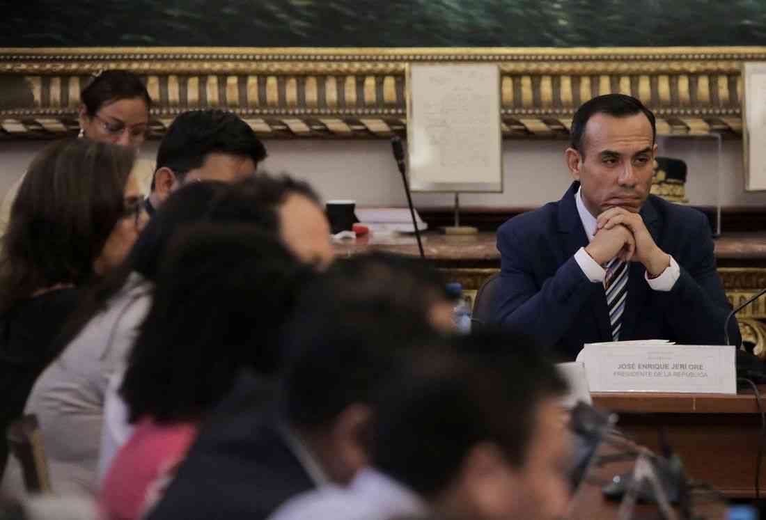 Peru president says backlash over Chinese businessman meetings aims to derail elections