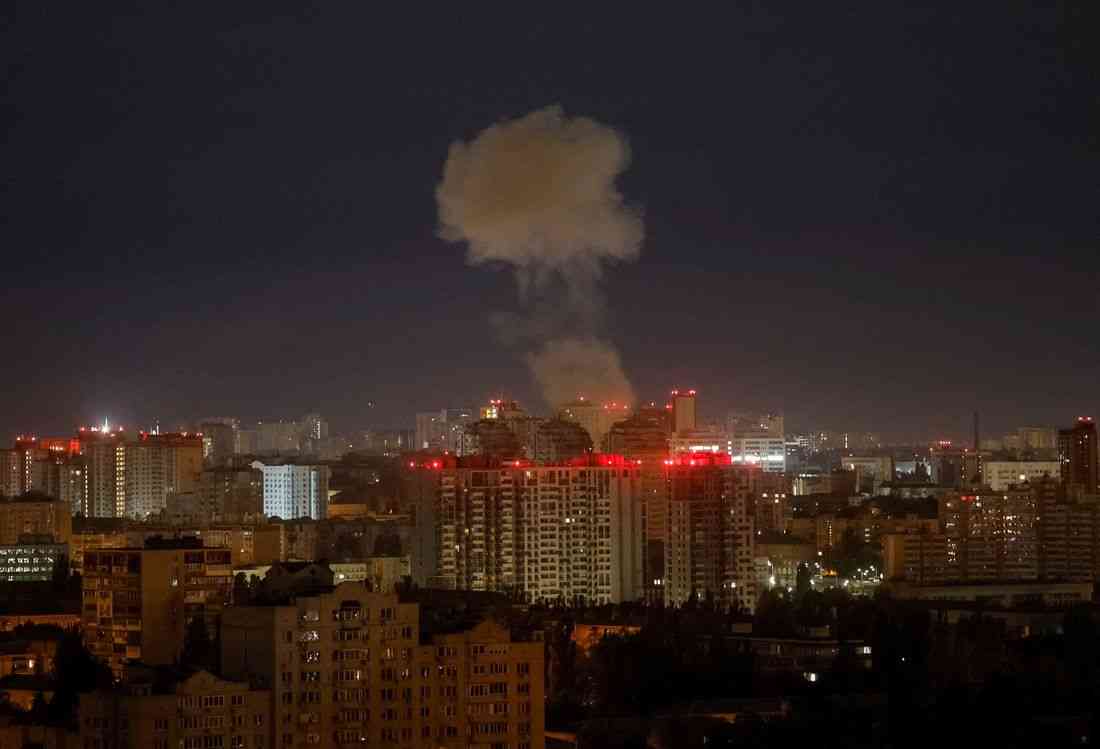 Russia launches major drone, missile attack on Ukraine, still ongoing