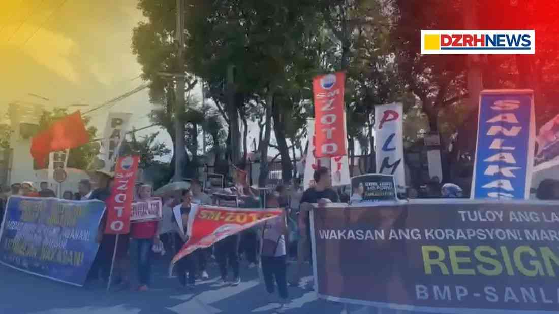 Protesters slam Senate probe on flood control mess