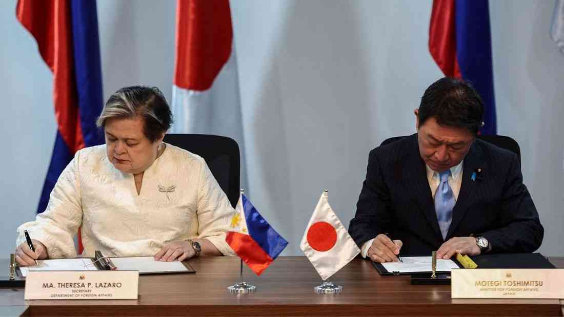 Japan, Philippines sign new security pacts as regional tensions rise