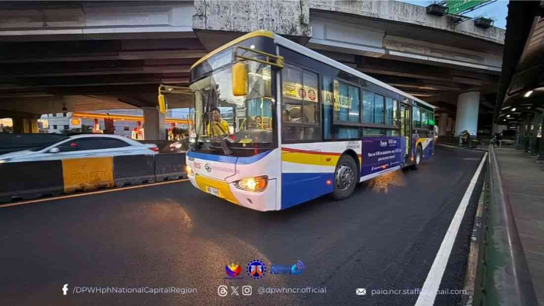 Parts of EDSA Busway lanes now operational after EDSA Rehab; other parts of EDSA to undergo rehab starting January 5