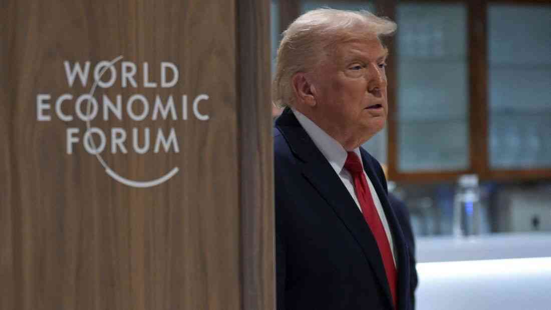New trade map takes shape in Davos as world adjusts to Trump tariffs