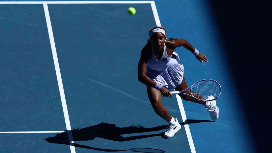 Gauff rallies to despatch Baptiste in all-American matchup