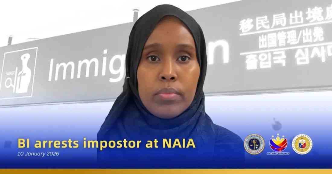 BI arrests suspected impostor at NAIA Terminal 3