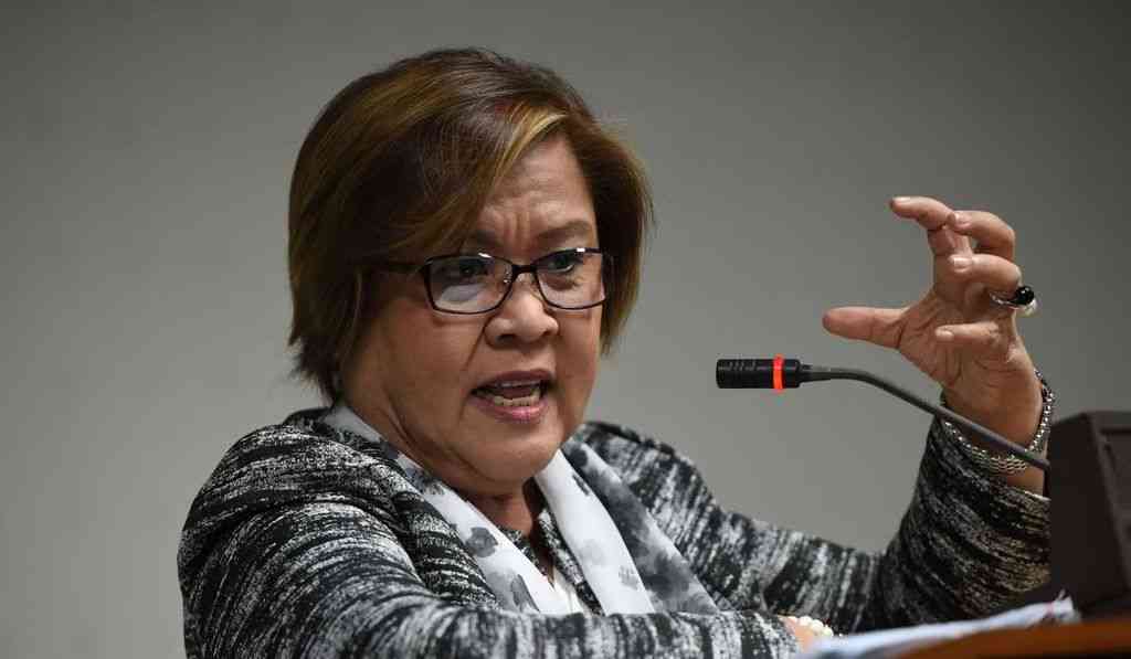 De Lima urges removal of unprogrammed appropriations from 2026 budget