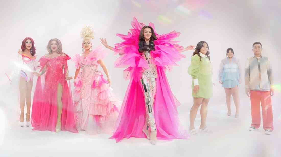 Emma Tiglao and Divine Divas featured in BINI’s ‘Paruparo’ music video