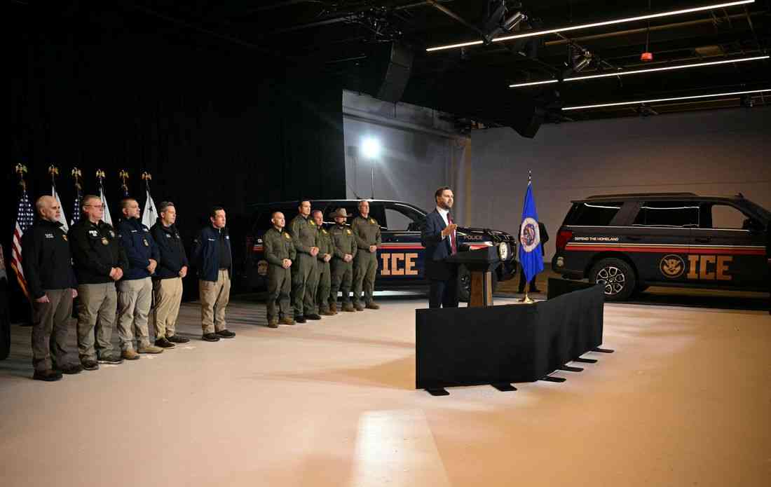 Vance defends ICE during visit to Minneapolis following weeks of unrest