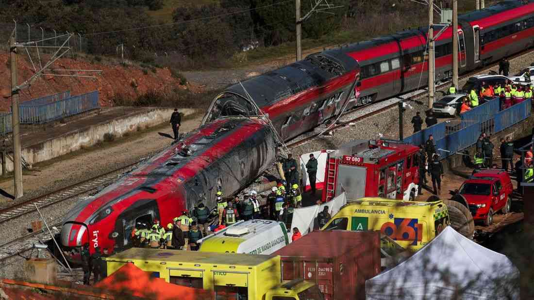 At least 40 dead in Spain after two high-speed trains collide