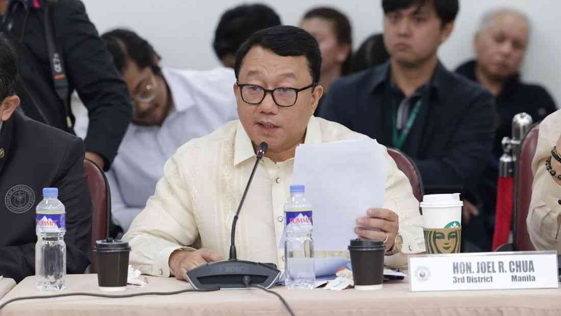 Rep. Chua: Expect revision on House impeachment rules