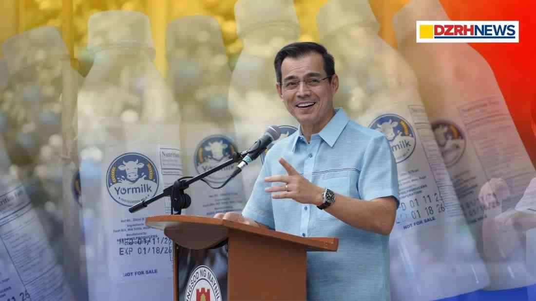 Mayor Isko Moreno launches ‘Yormilk’ program for Manila preschoolers