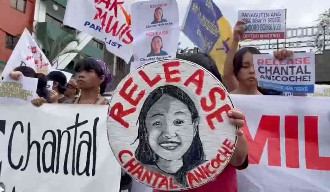 Human rights groups protest alleged 'illegal detention' of Fil-Am activist