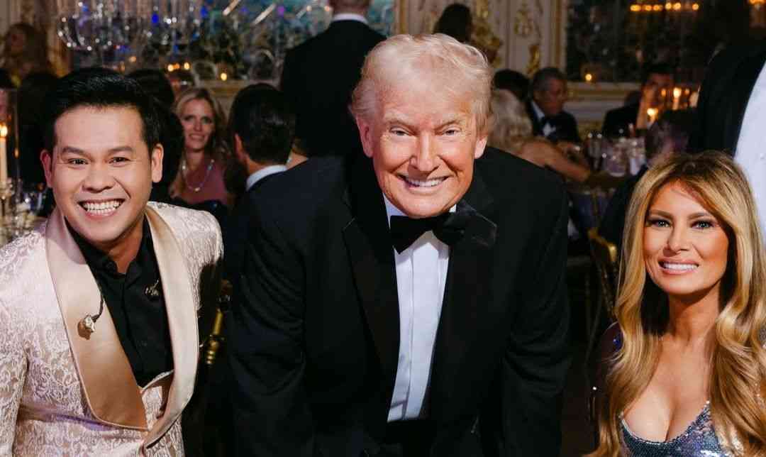 Marcelito Pomoy performs at Mar-a-Lago New Year’s Eve Party