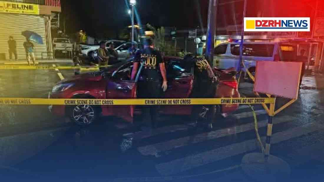 Construction firm department head shot in Davao City, now in stable condition
