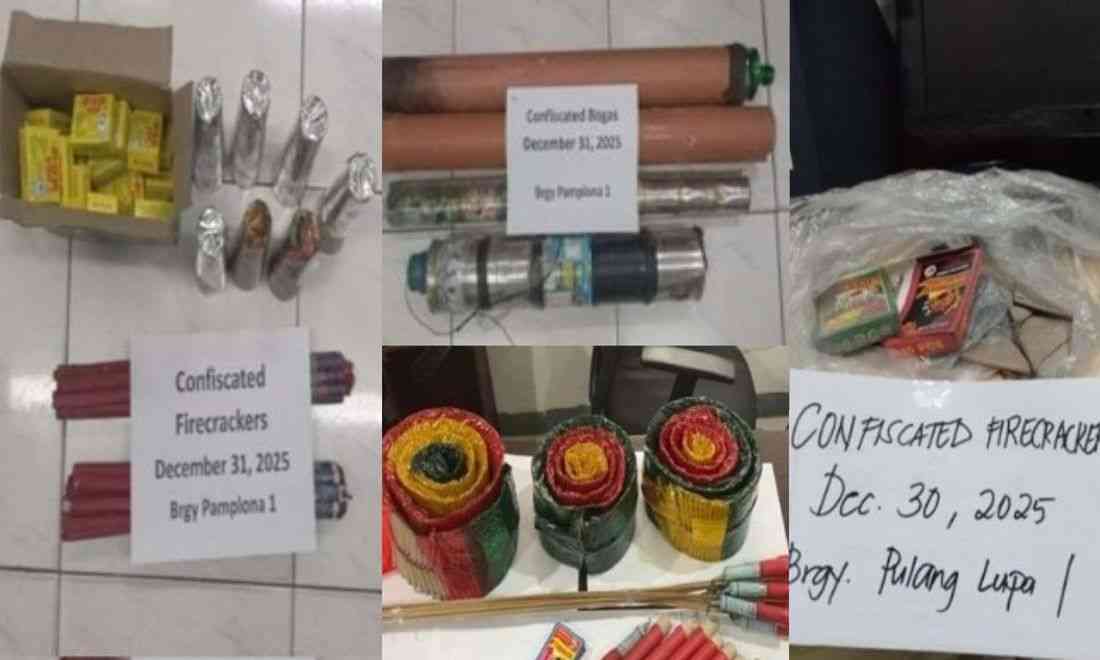 Nearly 19,000 illegal firecrackers, pyrotechnics seized in Southern Metro Manila