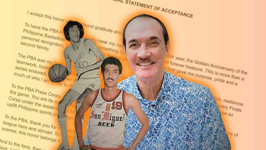 Golden Tribute: PBA S50 Finals MVP Trophy named after Beerman Ramon Fernandez