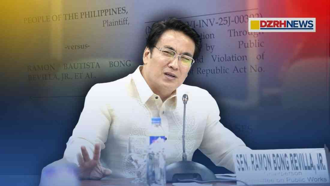 Ombudsman files graft, malversation charges vs. Bong Revilla, 6 DPWH Officials over ₱92.8M ghost flood control projects