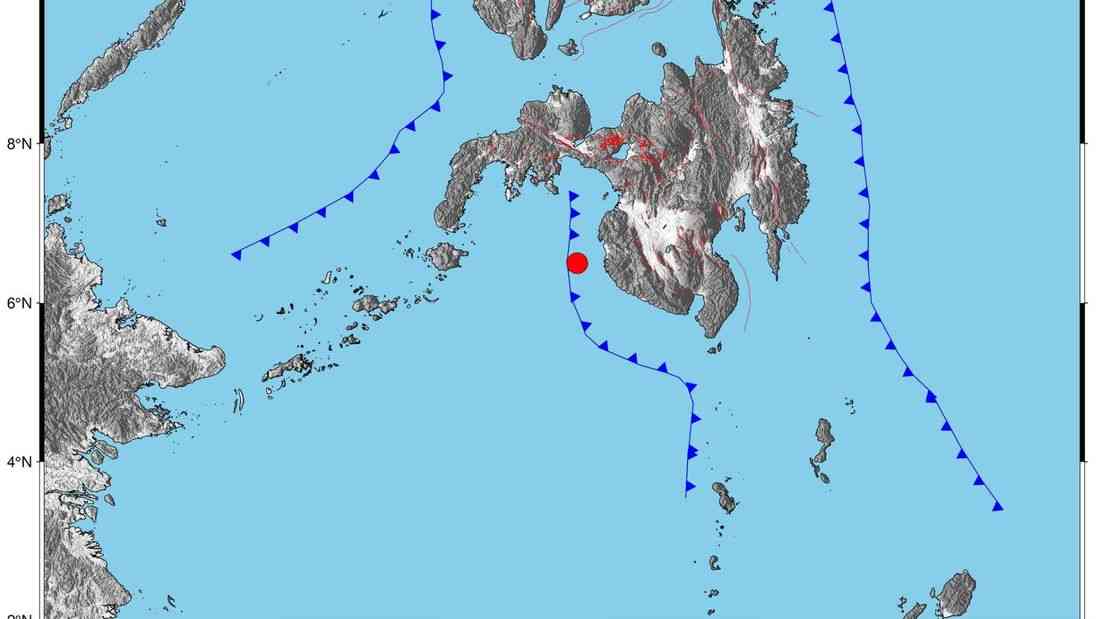Magnitude 5.7 earthquake jolts Sultan Kudarat