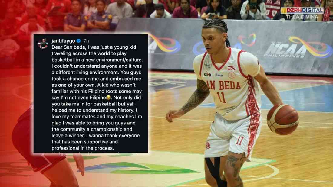 NCAA: Red Lions’ Mythical Team Guard Janti Miller leaves San Beda after NCAA title run