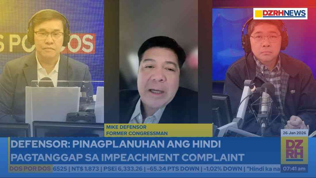 Mike Defensor raises doubts on impeachment bid vs PBBM, cites ‘planned’ blocking and budget issues