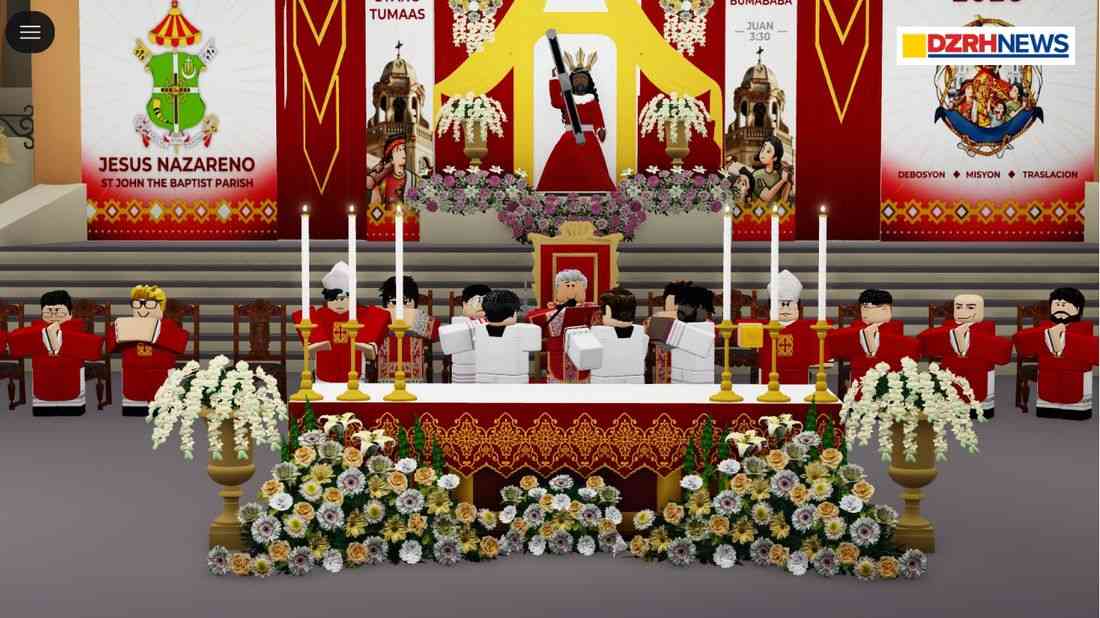 Feast of Jesus Nazareno celebrated virtually through Roblox
