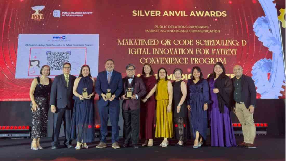 Makati Medical Center wins three Silver Anvil Awards for Excellence in Public Relations