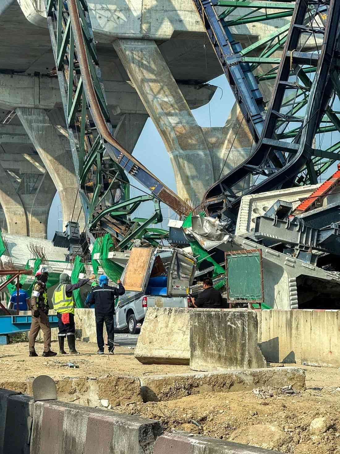 Another crane collapses in Thailand killing 2 people, police say
