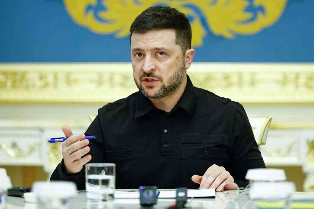 Ukraine's Zelenskiy intends to announce election plan on February 24, FT reports
