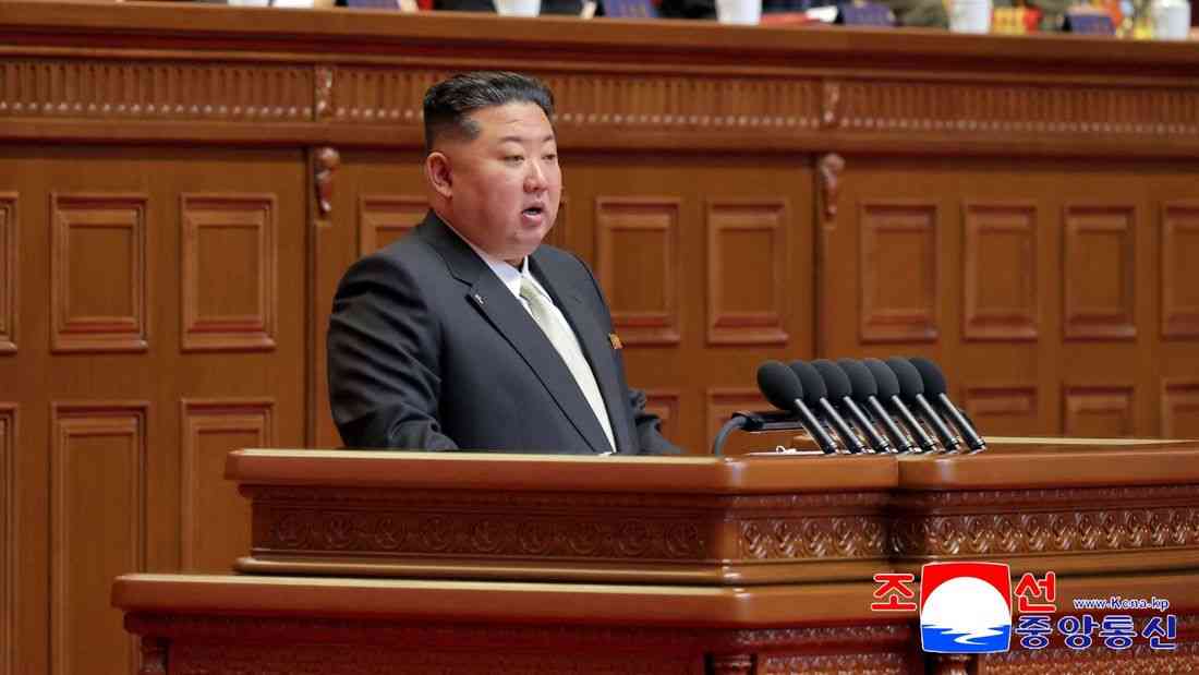 North Korea's Kim reviews country's progress at key party congress