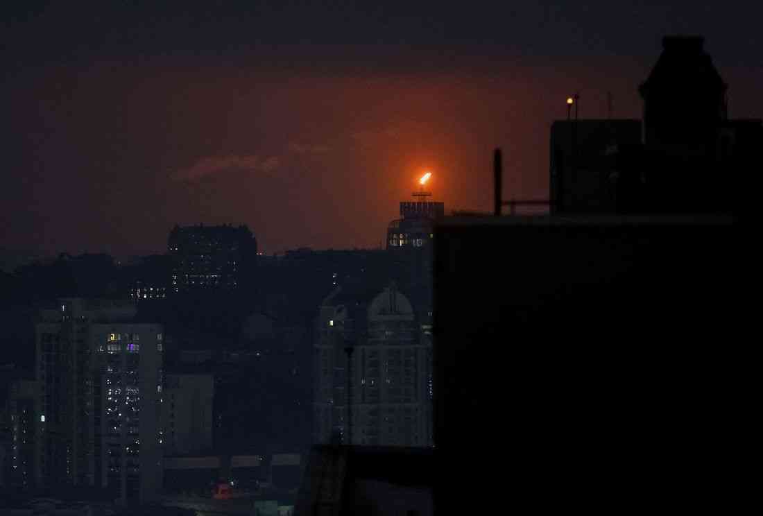 Russia attacked Ukraine with missiles and drones overnight, injuring at least 20 people