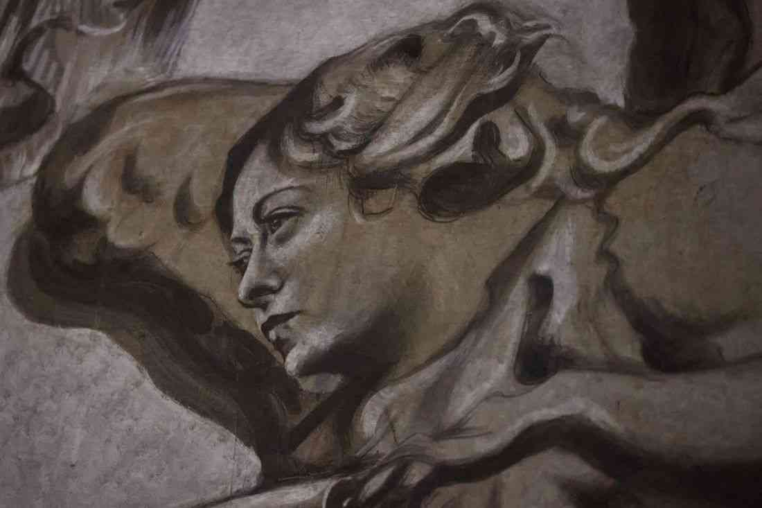 Italy investigates church painting of angel restored to look like Meloni