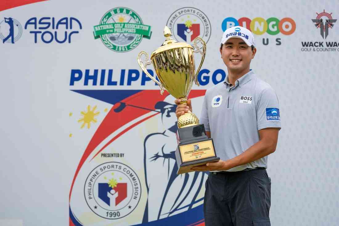 Korean golfer Wooyoung Cho wins PH Golf Championship