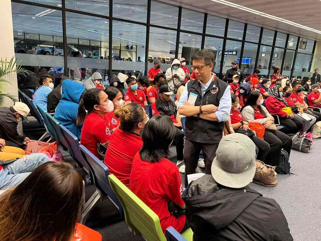 190 Filipinos rescued from Cambodia scam hubs return home