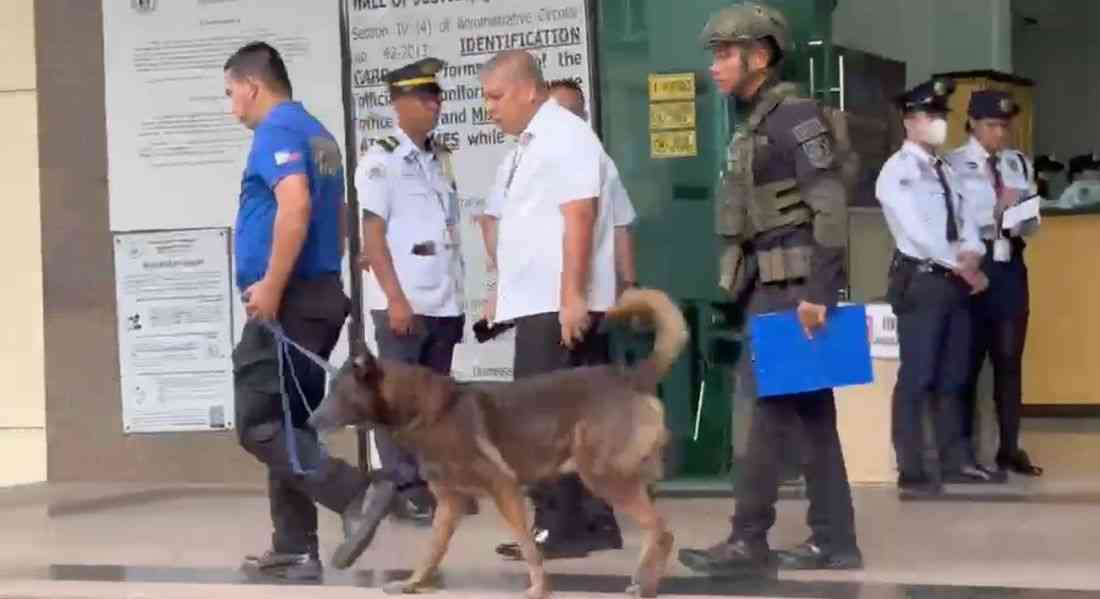 Bomb threat disrupts Quezon City Hall of Justice's operations