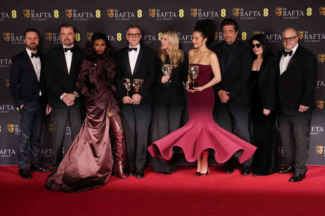 'One Battle After Another' wins big at Britain's BAFTA film awards