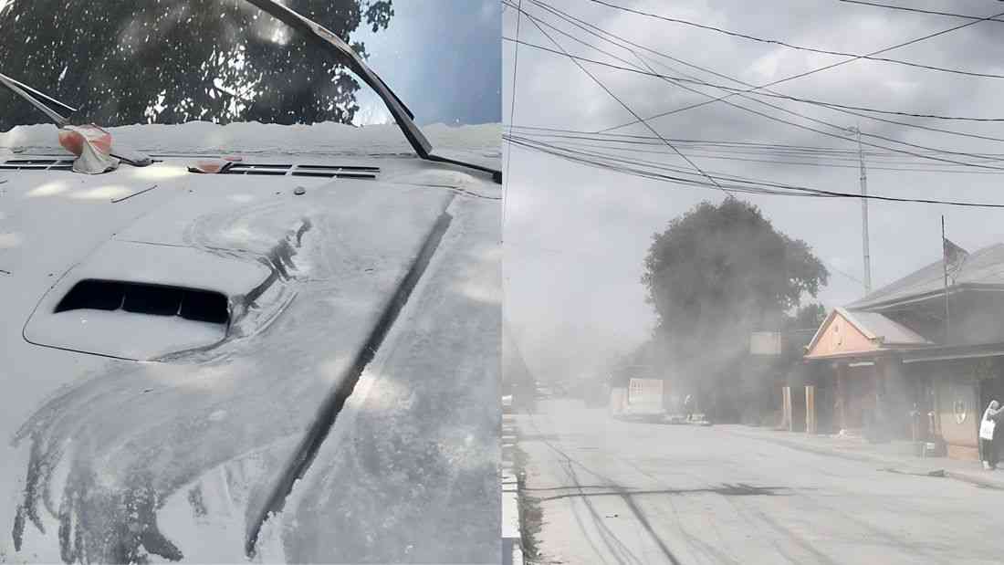 ‘Significant’ ashfall in La Castellana following Mt. Kanlaon eruption — PRC