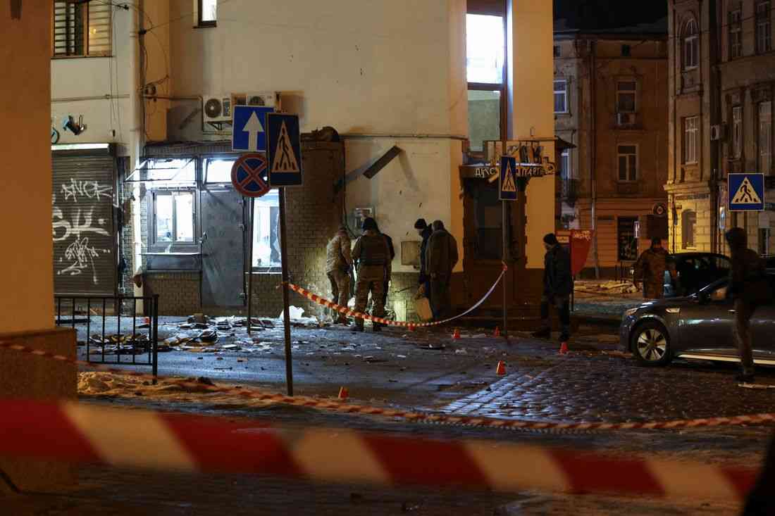 Police officer killed, 24 people injured in bombs explosions in Ukraine's Lviv