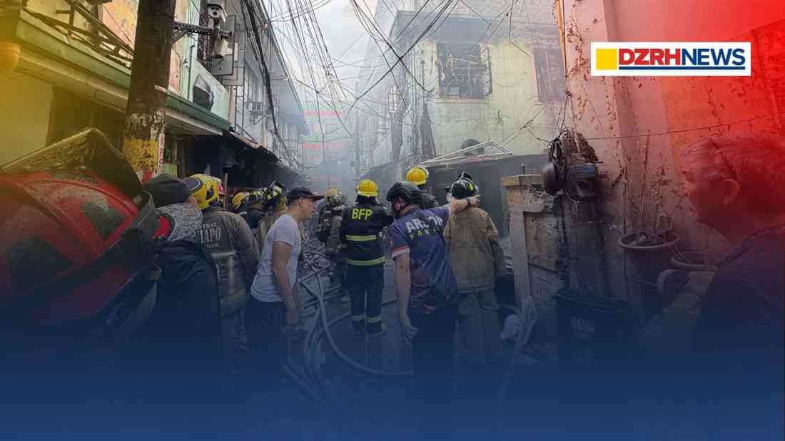 Fire in Sampaloc, Manila residential area declared out after reaching first alarm