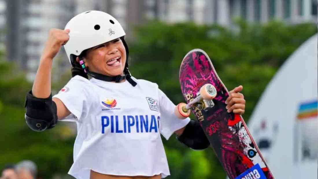 11-Year-Old Mazel Alegado becomes highest-ranked Filipina in Women’s Park Skateboarding
