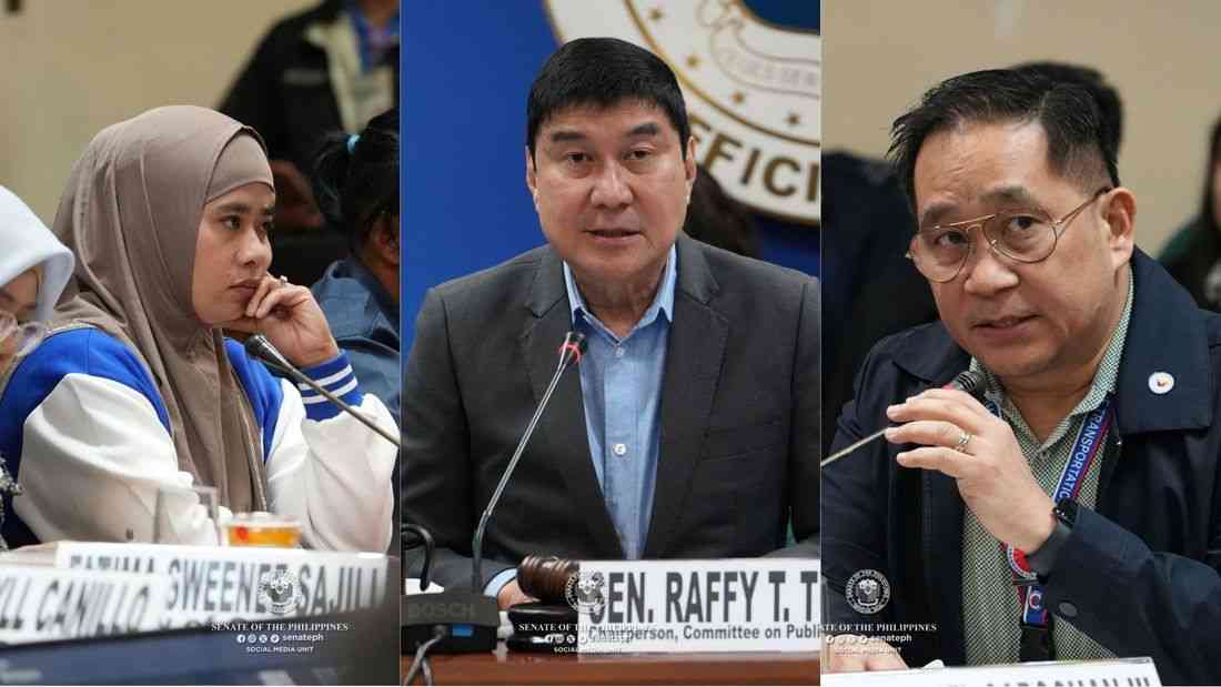 Tulfo grills Aleson Shipping Lines lawyer over P10,000 aid, insurance payout in M/V Trisha Kerstin 3 sinking