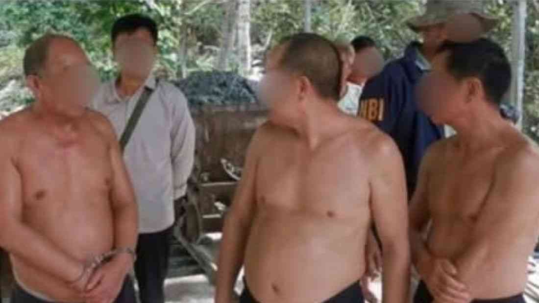 10 Chinese nationals, 16 Filipinos arrested for illegal mining in Bukidnon