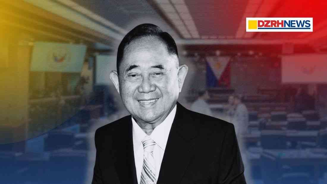 Senators pour condolences on passing of former house Speaker de Venecia Jr.