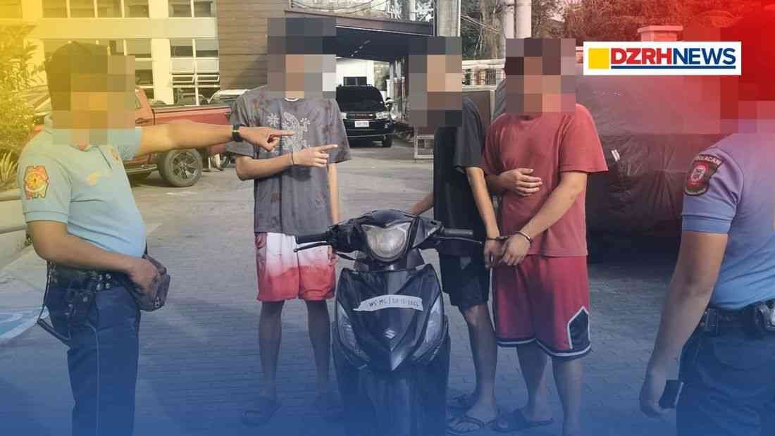Two suspects nabbed for carnapping in San Jose Del Monte, Bulacan